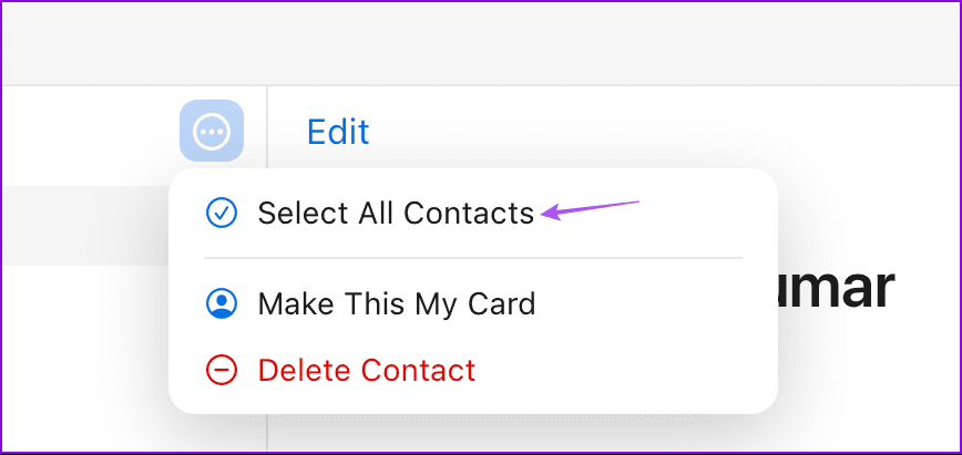 select-all-contacts-icloud-website 4 أفضل الطرق لطباعة جهات الاتصال من iPhone