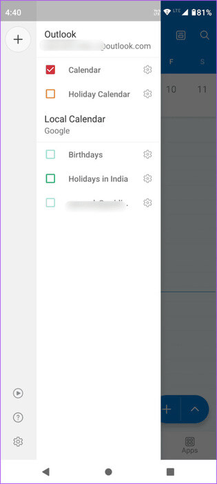 select-calendar-to-show-holidays-outlook-app-461x1024-1 كيفية إضافة وإزالة العطل في تقويم Outlook على الهاتف المحمول وسطح المكتب