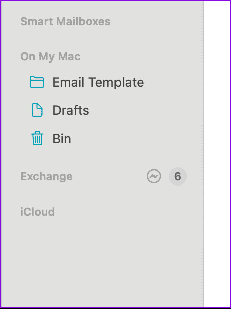 select-mailbox-mail-app-mac كيفية حذف رسائل البريد الإلكتروني بشكل جماعي في Apple Mail