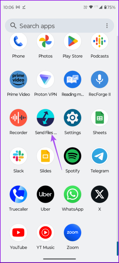 send-files-to-tv-app-android-phone-694x1536-1 أفضل 7 إصلاحات لعدم تنزيل التطبيقات على Chromecast (Google TV)