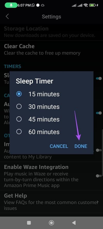 set-sleep-timer-amazon-music-android-691x1536-1 كيفية إعداد مؤقت النوم على Amazon Music