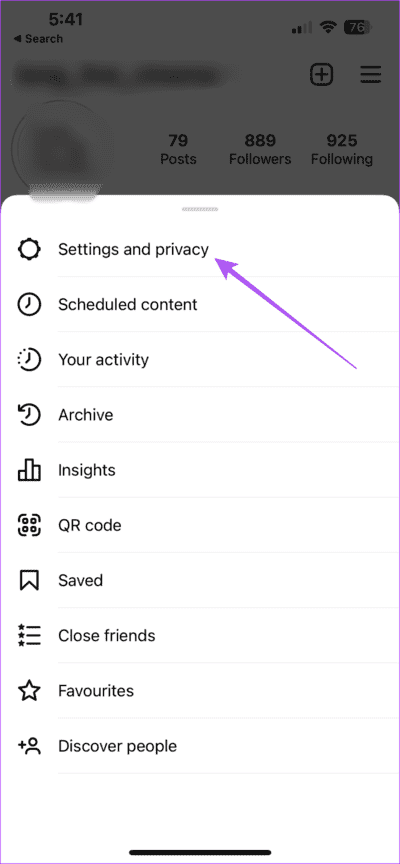 settings-and-privacy-instagramn-711x1536-1 كيفية استخدام وضع الكاميرا المزدوجة على Instagram
