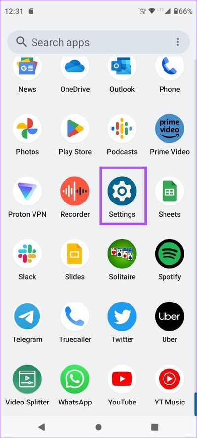 settings-android-1 أفضل 5 إصلاحات لعدم عمل إشعارات تطبيق Netflix على iPhone وAndroid