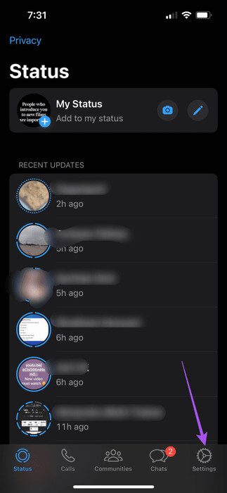 settings-whatsapp-iphone-1-473x1024-1 أفضل 9 إصلاحات لعدم وجود صوت في مكالمات فيديو WhatsApp على iPhone وAndroid