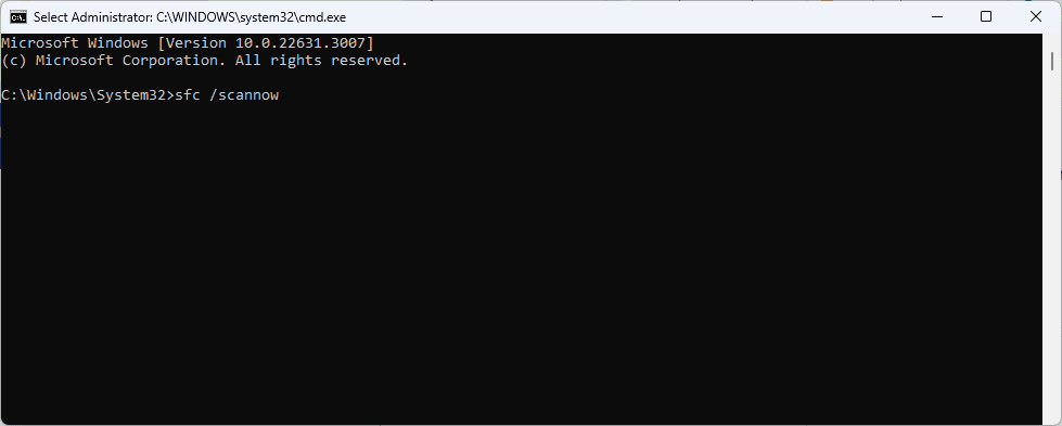 sfc-scan-13 أفضل 5 إصلاحات لعدم عمل أداة إلغاء تجزئة Windows