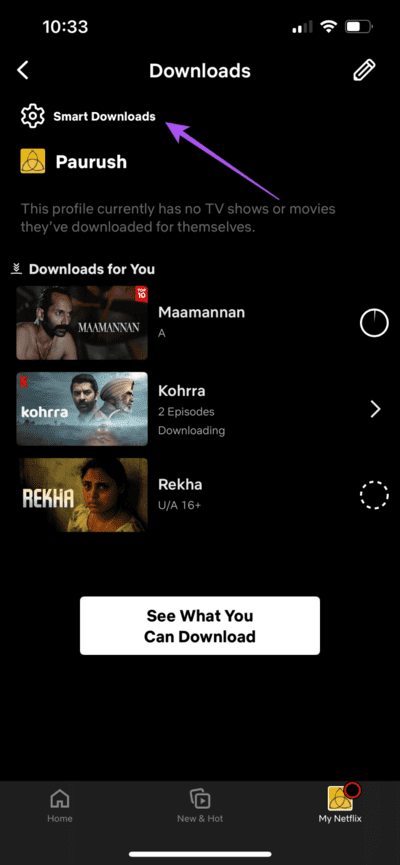 smart-downloads-netflix-app-my-netflix-tab-710x1536-1 كيفية استخدام علامة تبويب Netflix الخاصة بي في تطبيق Netflix على iPhone وAndroid
