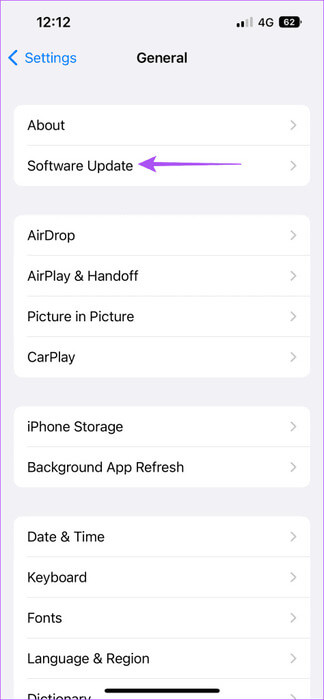 software-update-iphone-2-474x1024-2 أفضل 7 إصلاحات لعدم عمل وضع التركيز على أجهزة iPhone وiPad وMac