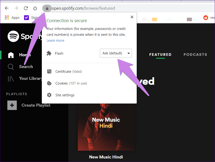 spotify-web-player-black-screen-issue-5_4d470f76dc99e18ad75087b1b8410ea9 8 أفضل النصائح لإصلاح مشكلة الشاشة السوداء لـ Spotify Web Player