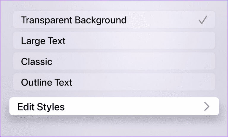 subtitle-styles-apple-tv-settings-768x460-1 كيفية تخصيص الترجمة على Apple TV 4K