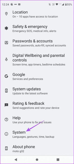 system-settings-android-2-463x1024-1 أفضل 8 إصلاحات لعمل تطبيق Facebook Messenger على شبكة Wi-Fi فقط