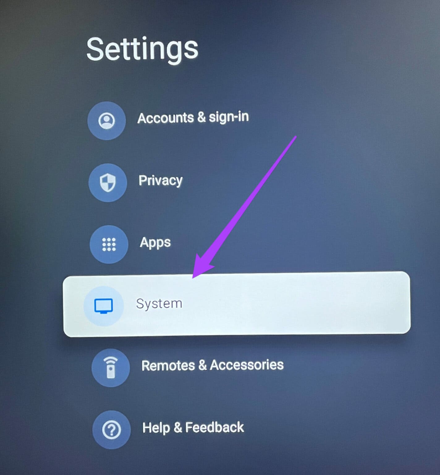 system-settings-google-tv-1424x1536-1 أفضل 7 إصلاحات لعدم عمل جهاز التحكم عن بعد لجهاز Chromecast (Google TV)