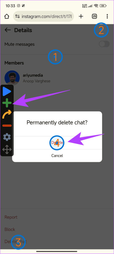 كيفية إلغاء إرسال أو حذف الرسائل على Instagram - %categories