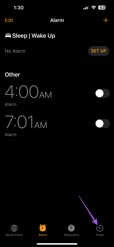 timer-clock-app-iphone-710x1536-1 كيفية إعداد مؤقت النوم على Amazon Music