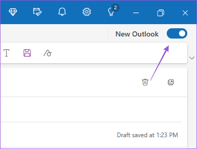 turn-off-new-outlook-windows كيفية تشفير رسائل البريد الإلكتروني في Microsoft Outlook
