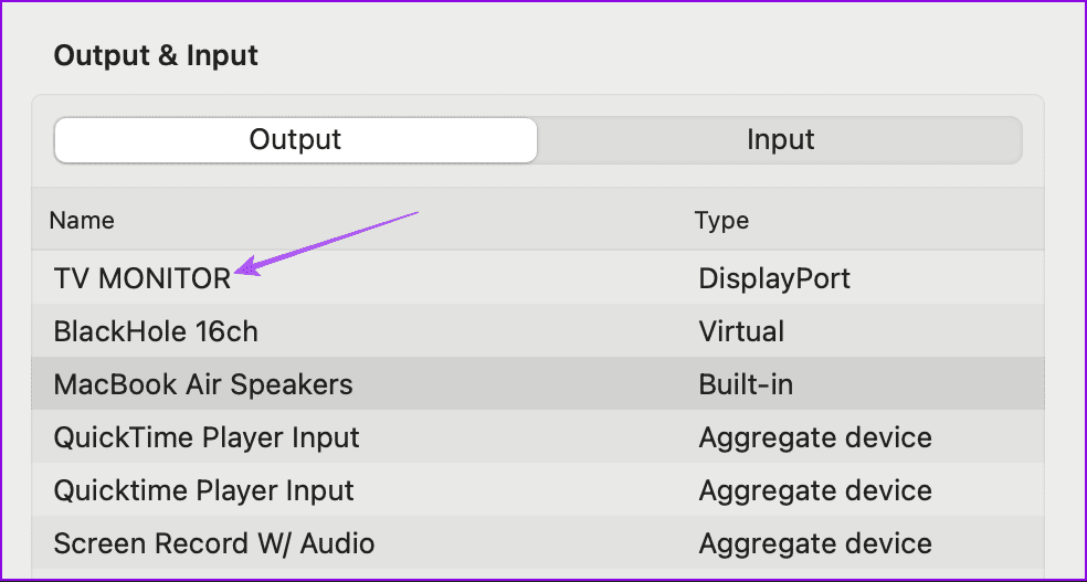 tv-monitor-output-mac كيفية توصيل جهاز MacBook بالتلفزيون – سلكيًا ولاسلكيًا