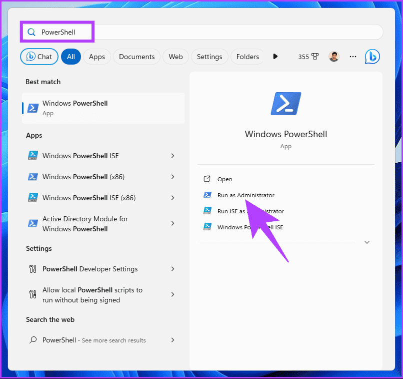 type-PowerShell كيفية معرفة سياسات نهج المجموعة المطبقة على Windows 11