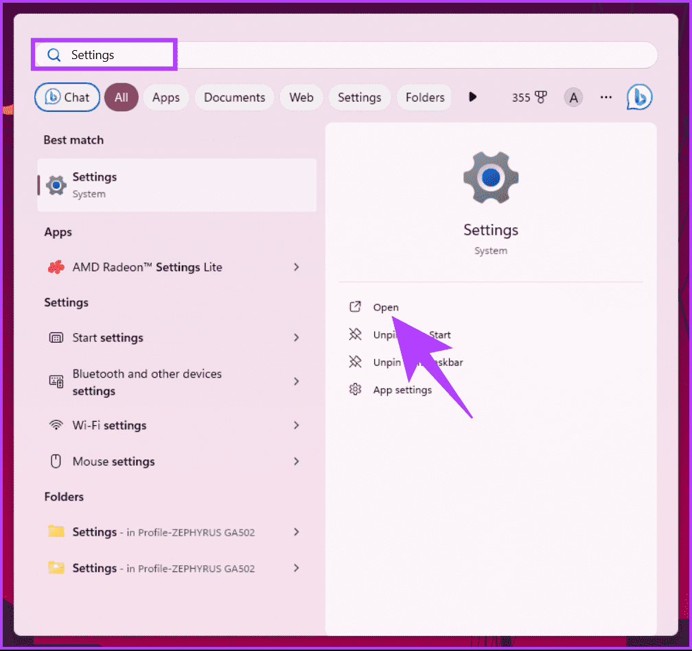 type-Settings 8 إصلاحات لمشكلة "جهازك يفتقد إصلاحات هامة تتعلق بالأمان والجودة" على Windows