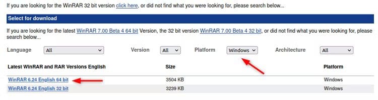 0 يمكنك تثبيت برنامج WinRAR الشهير لإدارة الأرشيف على Linux