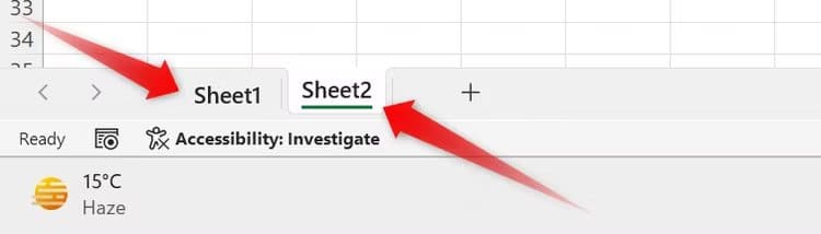 02-switching-an-excel-worksheet-in-an-excel-workbook Excel يفتح المستندات الفارغة؟ جرب هذه النصائح لإصلاح المشكلة