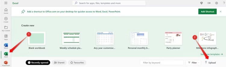 04-uploading-an-excel-file-on-the-microsoft-office-web-client Excel يفتح المستندات الفارغة؟ جرب هذه النصائح لإصلاح المشكلة
