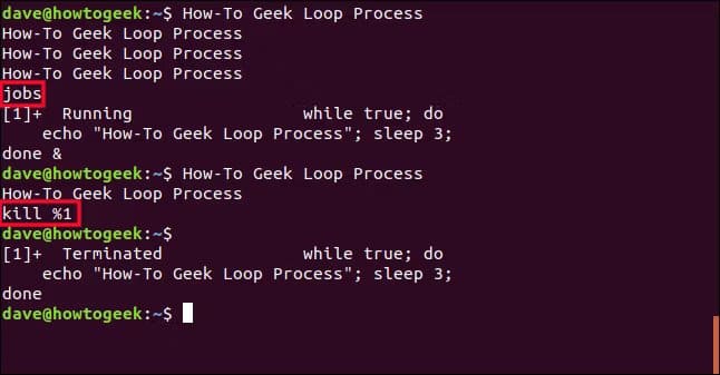 كيفية تشغيل العمليات الخلفية والتحكم فيها على نظام Linux - %categories