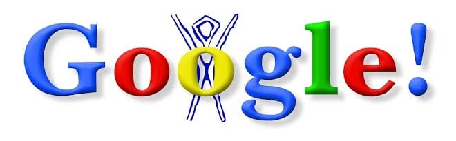 1998-google-doodle-for-burning-man 10 حقائق مذهلة عن رسومات الشعار المبتكرة على Google