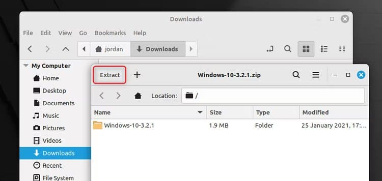 2024-02-12_14h47_23 كيفية جعل نظام Linux يبدو مثل نظام التشغيل Windows 10
