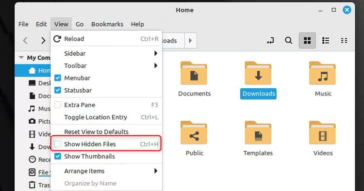 2024-02-12_14h53_57 كيفية جعل نظام Linux يبدو مثل نظام التشغيل Windows 10