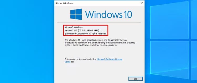 3-search كيفية معرفة إصدار وبنية Windows 10 لديك