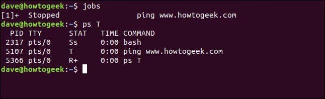 4-5 كيفية تشغيل العمليات الخلفية والتحكم فيها على نظام Linux