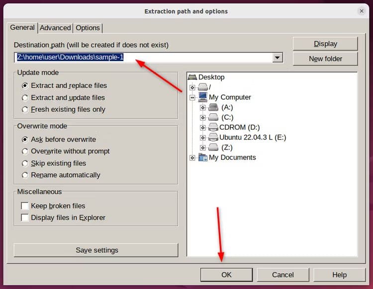 5 يمكنك تثبيت برنامج WinRAR الشهير لإدارة الأرشيف على Linux