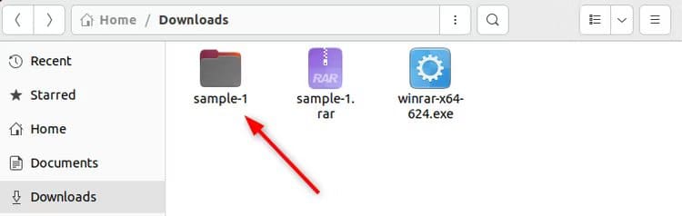5a يمكنك تثبيت برنامج WinRAR الشهير لإدارة الأرشيف على Linux