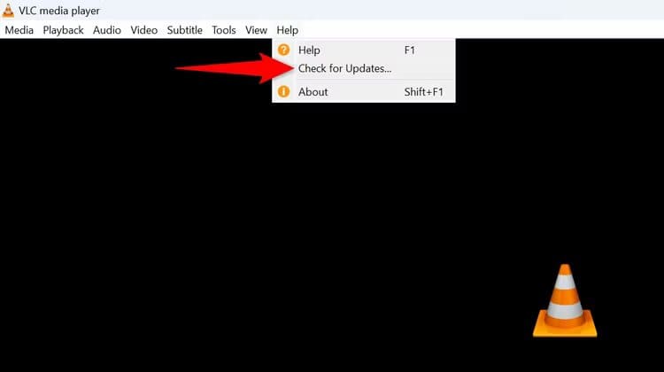 7-update-vlc كيفية تحديث التطبيقات على Windows 11
