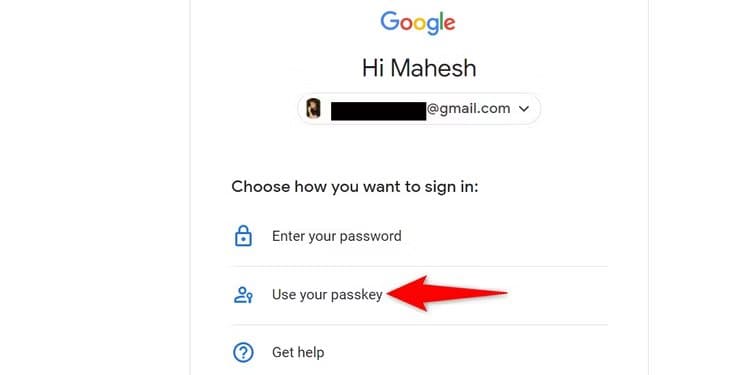 8-google-use-passkey1-1 كيفية إنشاء واستخدام وإدارة Passkeys على Windows 11
