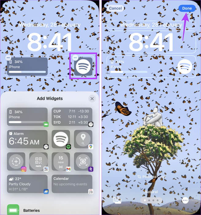 كيفية إزالة الأدوات من شاشة قفل iPhone - %categories