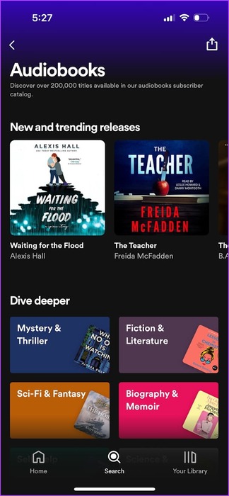 Audiobooks-Spotify-App كيفية شراء الكتب الصوتية والاستماع إليها على Spotify