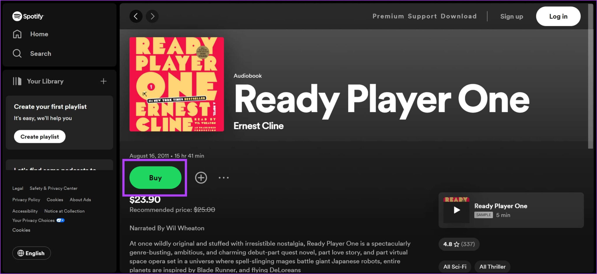 Buy-Audiobook-on-Spotify-Free كيفية شراء الكتب الصوتية والاستماع إليها على Spotify