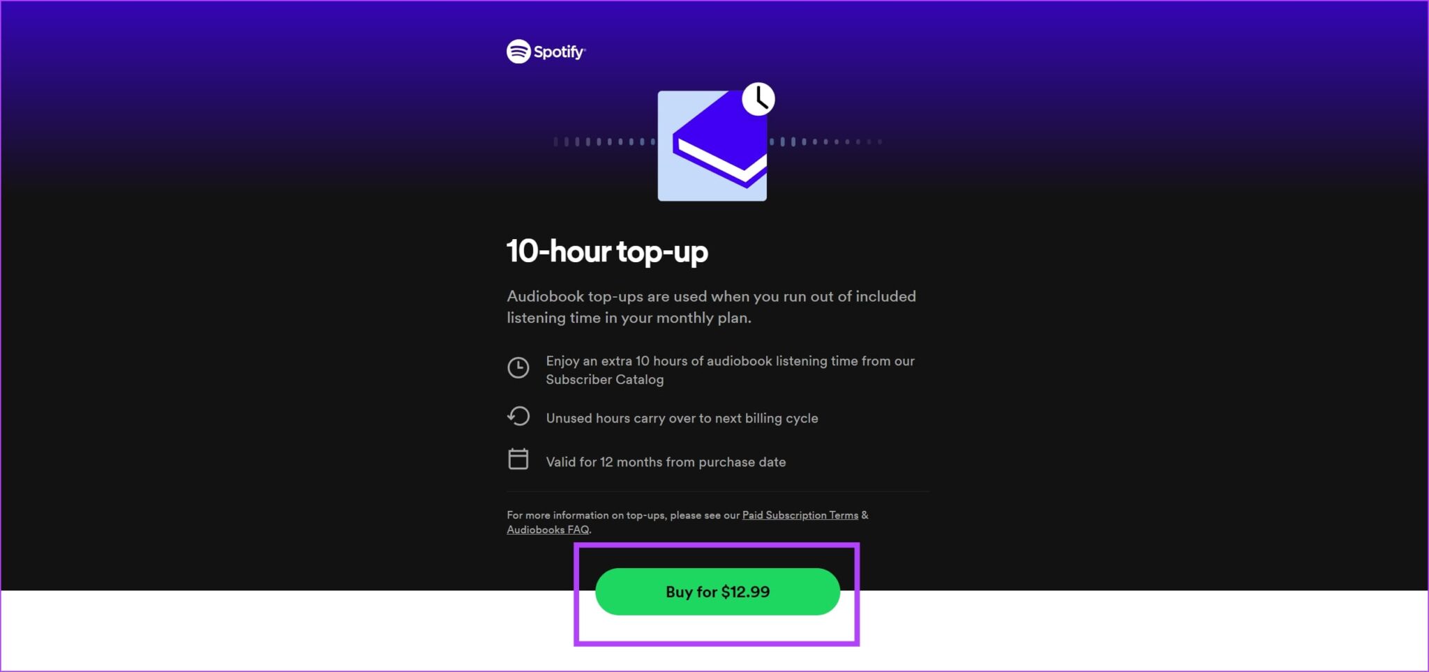 Buy-Topup كيفية شراء الكتب الصوتية والاستماع إليها على Spotify