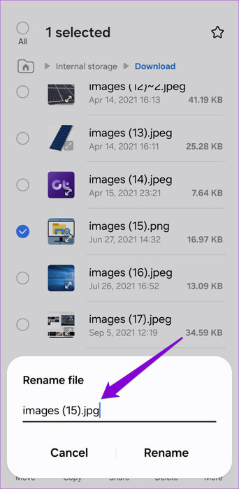 Change-File-Type-or-Extension-on-Samsung-Galaxy-Phone-500x1024-1 كيفية تغيير نوع الملف (الامتداد) على Android