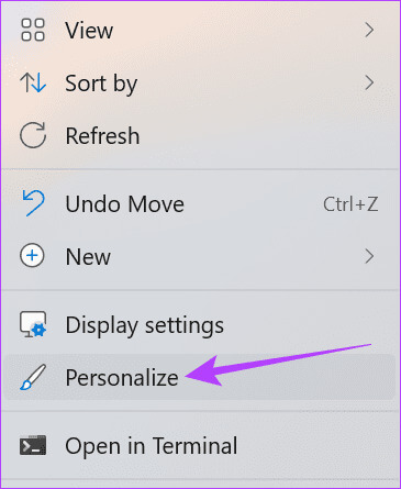 Choose-personalize-1 6 طرق لإصلاح خطأ تلف سلة المحذوفات على Windows 11