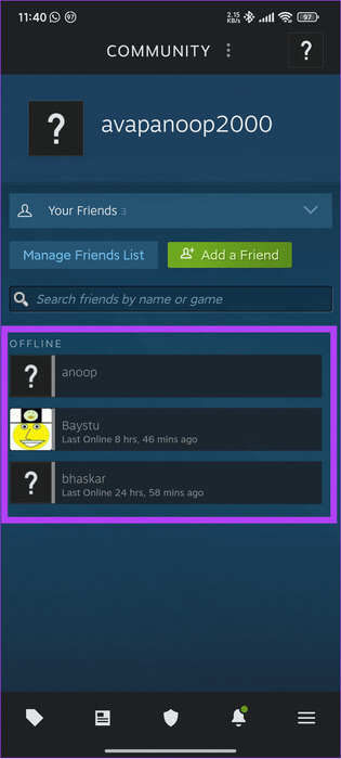 Choose-the-profile-from-the-list-1 كيفية إضافة أصدقاء على Steam دون الدفع