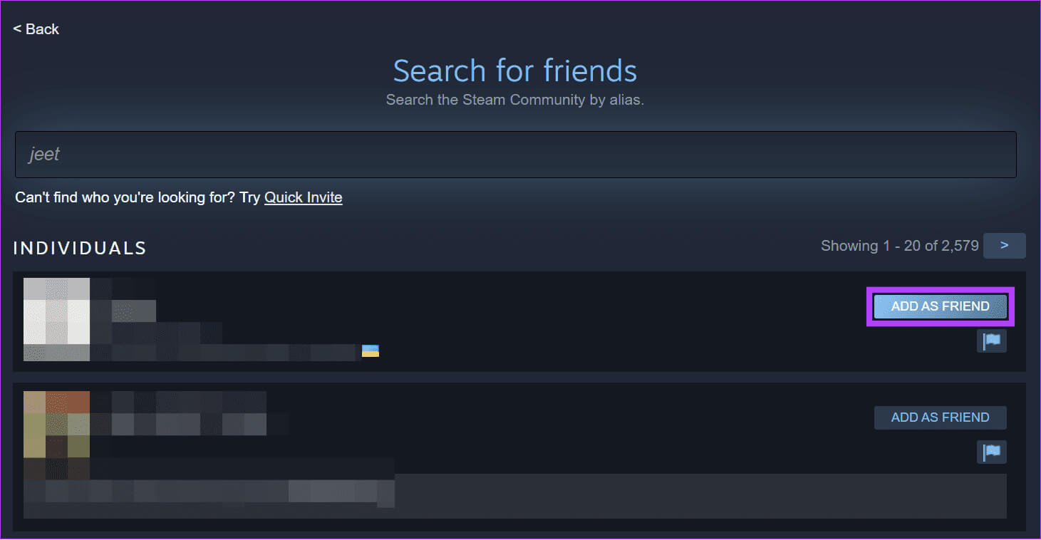 Click-Add-as-Friend كيفية إضافة أصدقاء على Steam دون الدفع