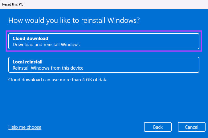 Cloud-download-1 أفضل 5 إصلاحات لشاشة الموت الخضراء على Windows 11