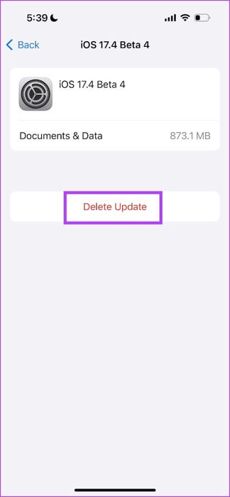 Delete-Update 5 طرق لإصلاح عدم تحديث iOS تلقائيًا بين عشية وضحاها