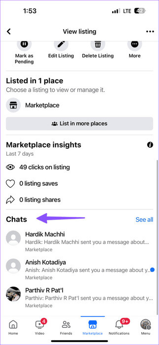 Facebook-Marketplace-messages-not-showing-in-Messenger-14-472x1024-1 أفضل 9 طرق لإصلاح عدم ظهور رسائل Facebook Marketplace في Messenger