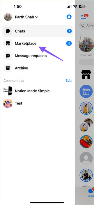Facebook-Marketplace-messages-not-showing-in-Messenger-2-472x1024-1 أفضل 9 طرق لإصلاح عدم ظهور رسائل Facebook Marketplace في Messenger