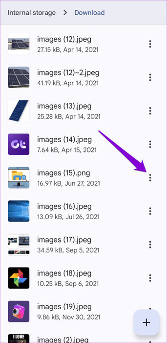 File-Menu-in-File-Manager-App-500x1024-1 كيفية تغيير نوع الملف (الامتداد) على Android