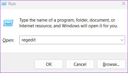 Open-Registry-Editor-3 أفضل 6 إصلاحات لوظيفة Outlook الإضافية المفقودة أو التي لا تعمل على Windows