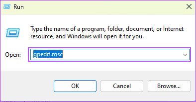 Open-the-Group-Editor أفضل 4 طرق لتعطيل تطبيقات Microsoft التي تم التحقق منها في Windows 11