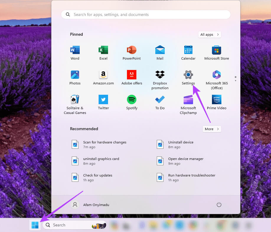 Opening-Settings أفضل 5 إصلاحات لشاشة الموت الخضراء على Windows 11